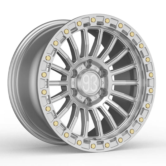 9&3 Wheels FR-18 | 6061-T6 Forged | Simulated Beadlock | Machined