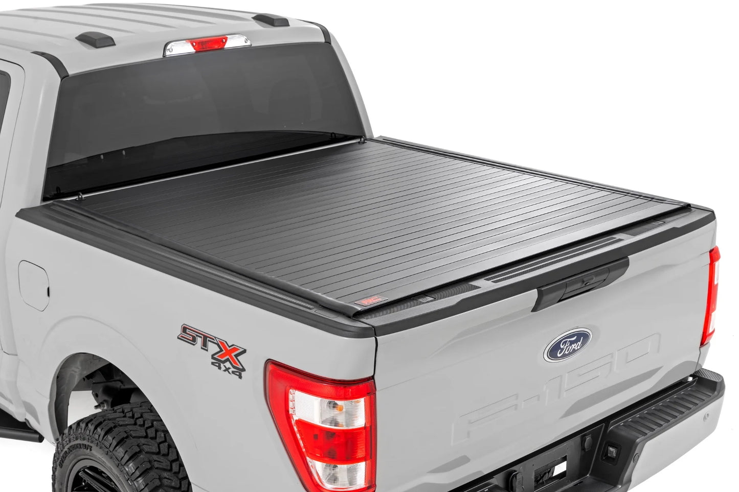 Rough Country 2021-2025 Ford Raptor Hard Roll Up Bed Cover