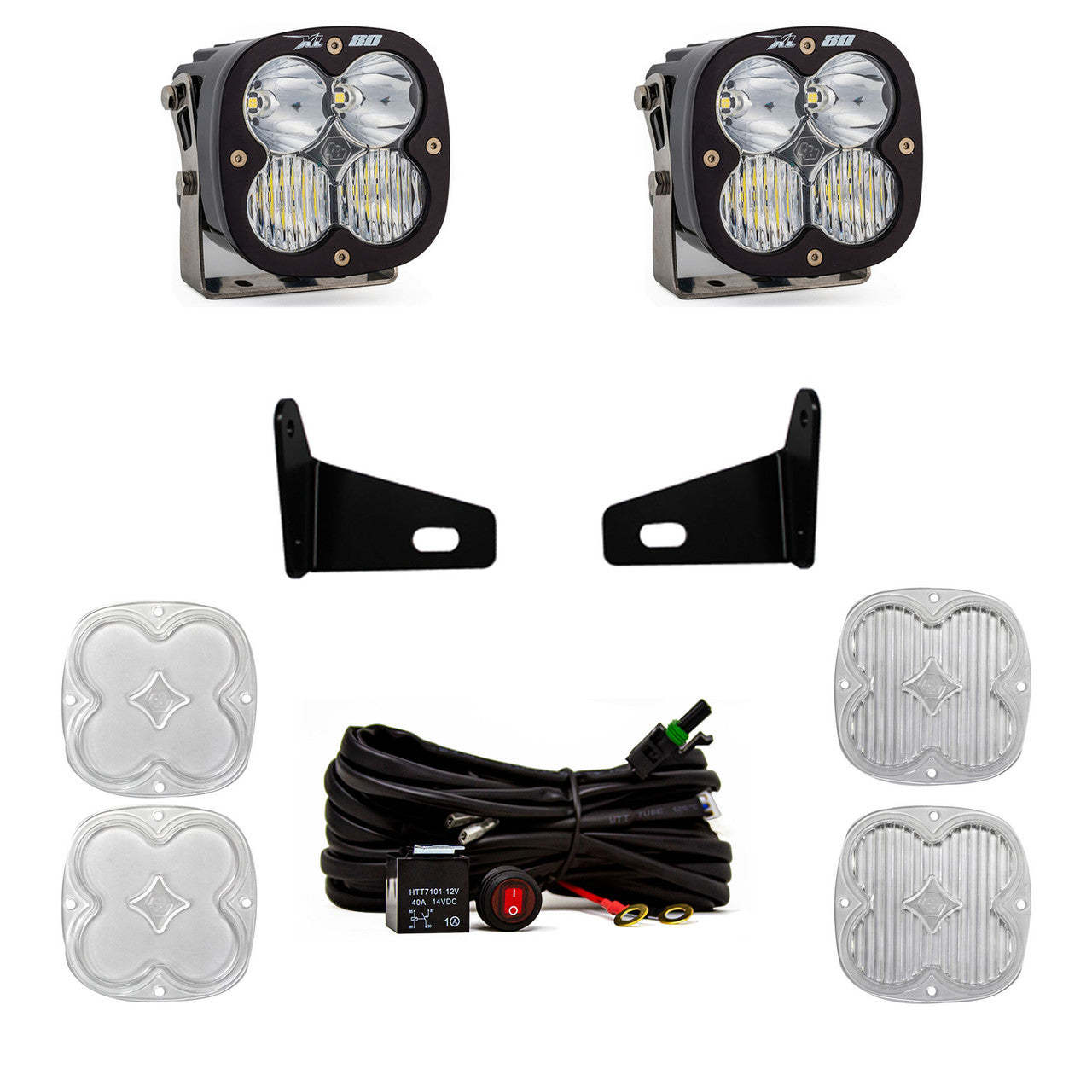 Baja Designs 2017-24 Maverick X3 Can-Am XL80 A-Pillar Light Kit