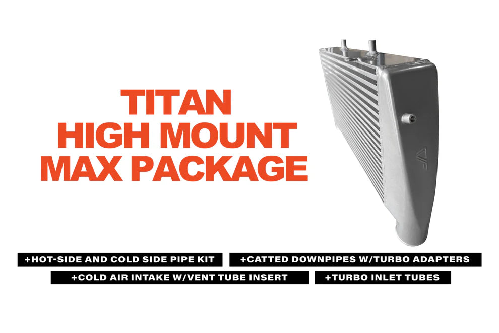 CVF F-150 Parts Power Pack: Titan High Mount Max Package (2015-2020 F-150 2.7L/3.5L/Raptor EcoBoost)