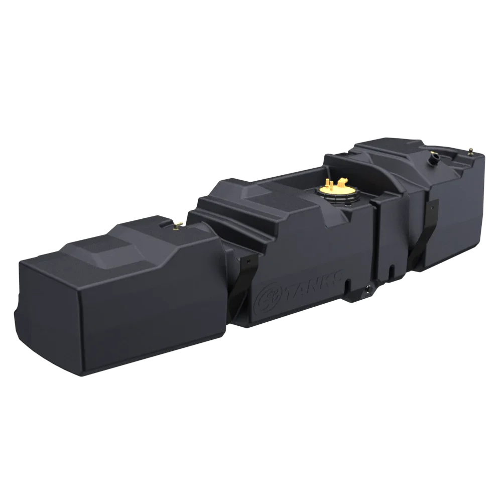 S&B 60 Gallon Replacement Fuel Tank for 1999-2007 Ford F250, F350 Powerstroke 7.3L, 6.0L Crew Cab Short Bed