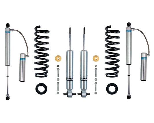 Bilstein 6112 Strut & Spring + Rear B8 5160 Reservoir Shocks Set