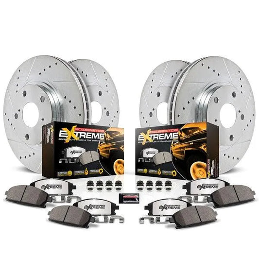 2021-2024 RAM TRX & 2025 Ram RHO Power Stop Z36 Front & Rear Pads & Rotors