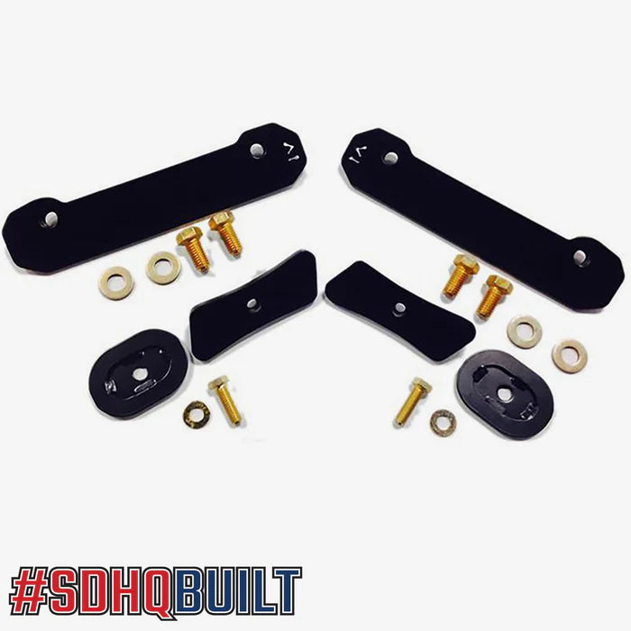 SDHQ Off Road '10-14 Ford Raptor SDHQ Built Rear Bed Frame Reinforcement Kit