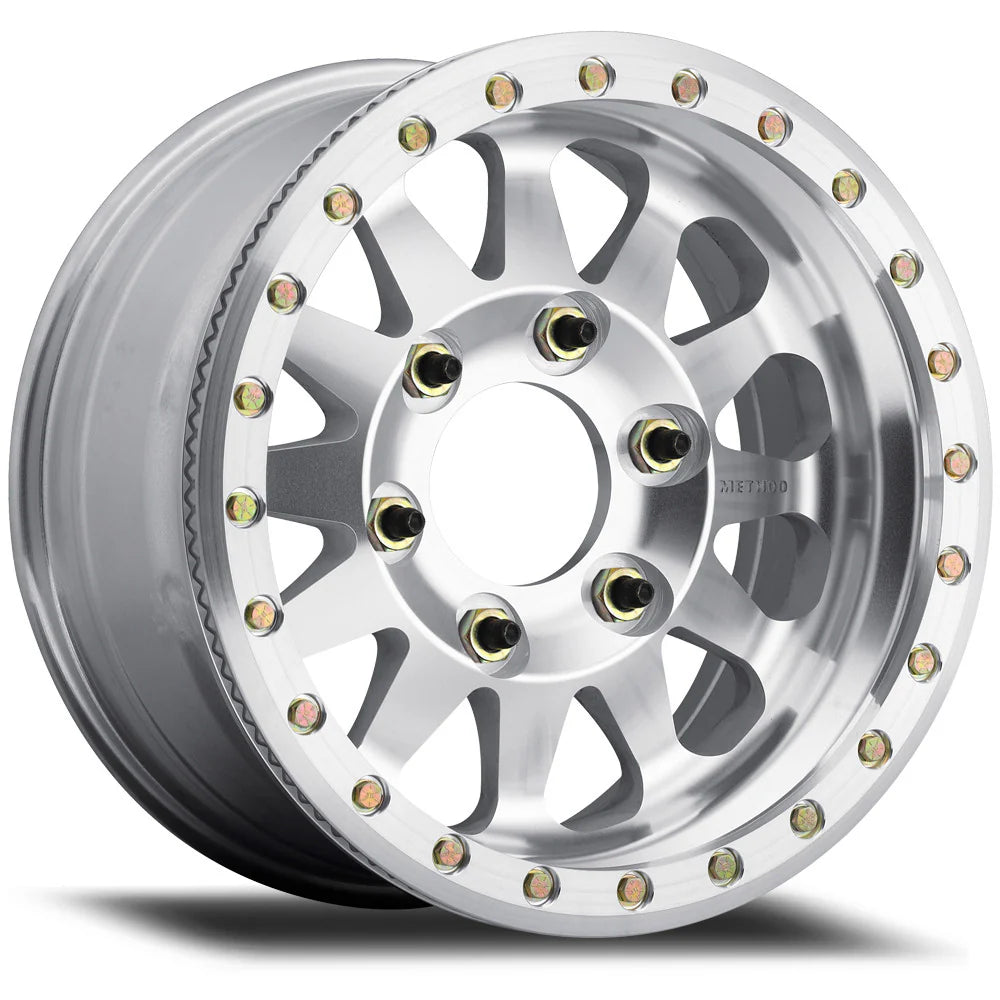 Method MR101 Beadlock 17x9 -12mm Offset 6x135 87mm CB Raw Machined