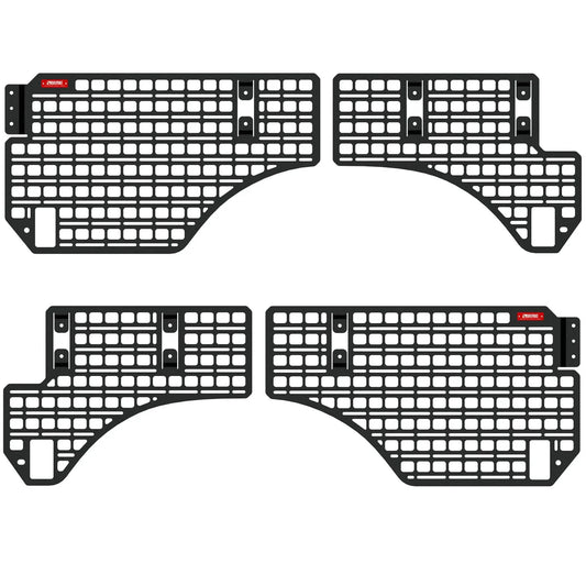 BuiltRight Industries Bedside Rack System - 4pc Kit | RAM 1500 5' 7" Bed (2019+)