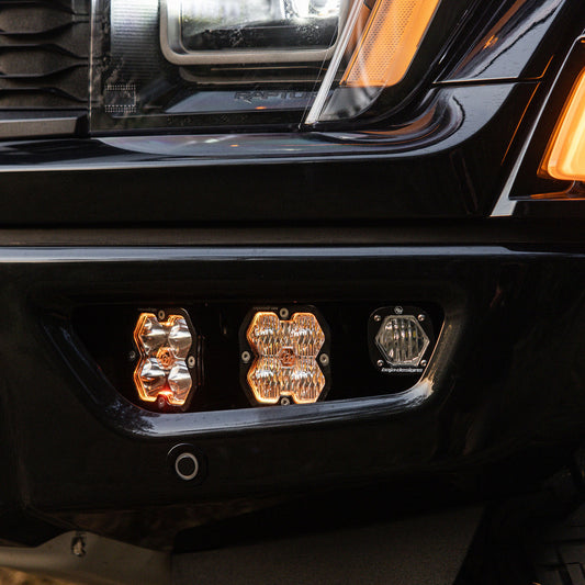 Baja Designs Squadron 2.0 Pro/S1 Fog Light Kit - 2021-2026 Ford Raptor