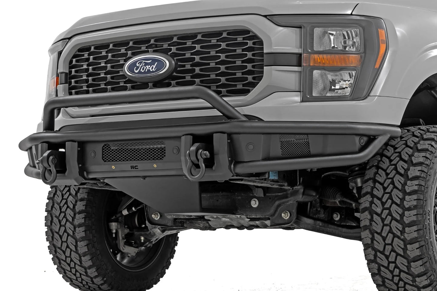 Rough Country Tubular Front Bumper - 2021-2025 Ford F-150