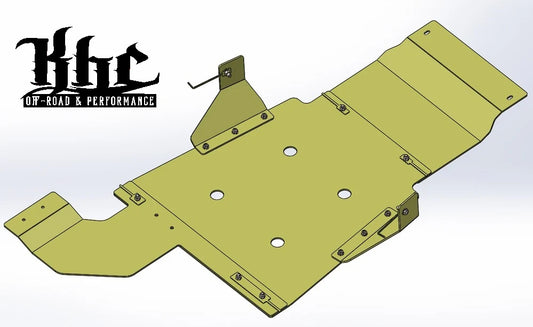 KHC Off-Road Full Coverage Skid Plate Kit, 2017-Current Raptor & 15-Current F150