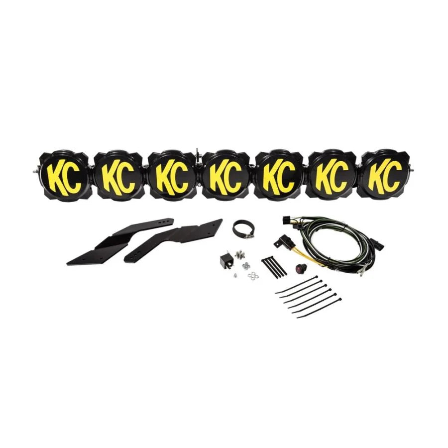 KC Hilites 45" Pro6 Gravity® LED - 7-Light - Light Bar System - 140W Combo Beam - for 17-24 Can-Am Maverick X3