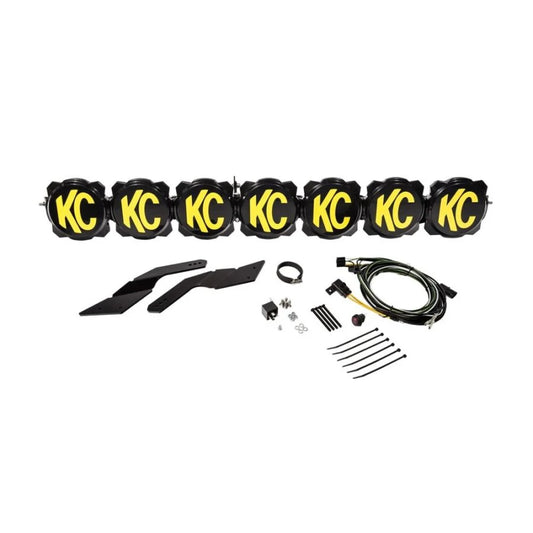 KC Hilites 45" Pro6 Gravity® LED - 7-Light - Light Bar System - 140W Combo Beam - for 17-24 Can-Am Maverick X3