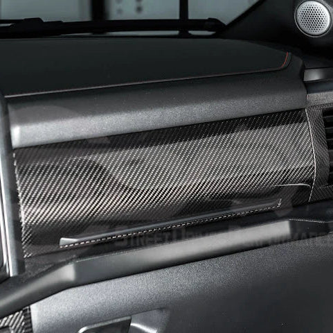 2021+ Ford Raptor/R Carbon Fiber Passenger Side Storage Panel Cover