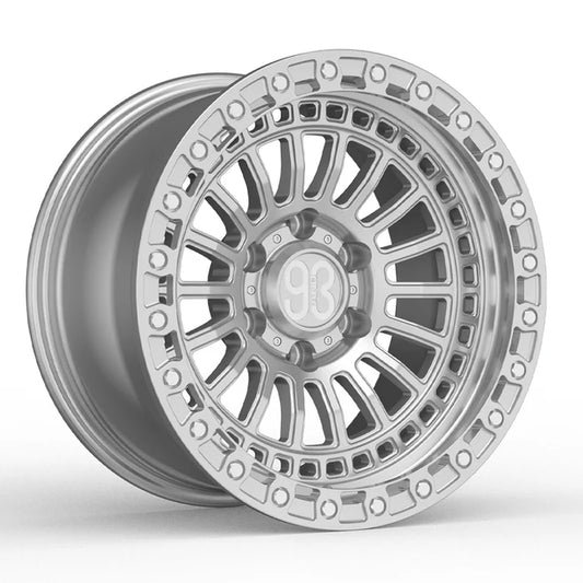 9&3 Wheels FR-19 | 6061-T6 Forged | Simulated Beadlock | Machined