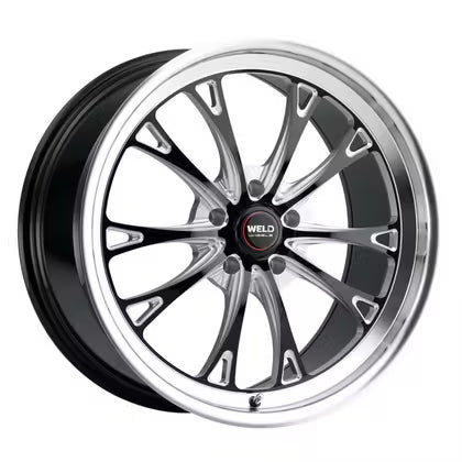 Weld Racing Belmont Drag 20x8 ET 0 - Gloss Black Milled 2020-2022 Shelby GT500