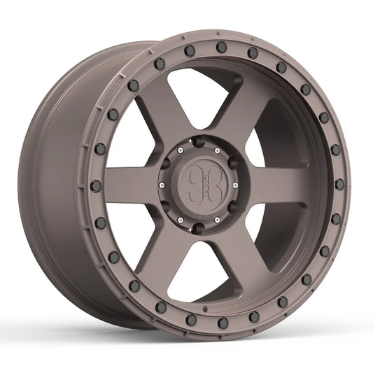 9&3 Wheels FR-06 | 6061-T6 Forged | Simulated Beadlock | Bronze