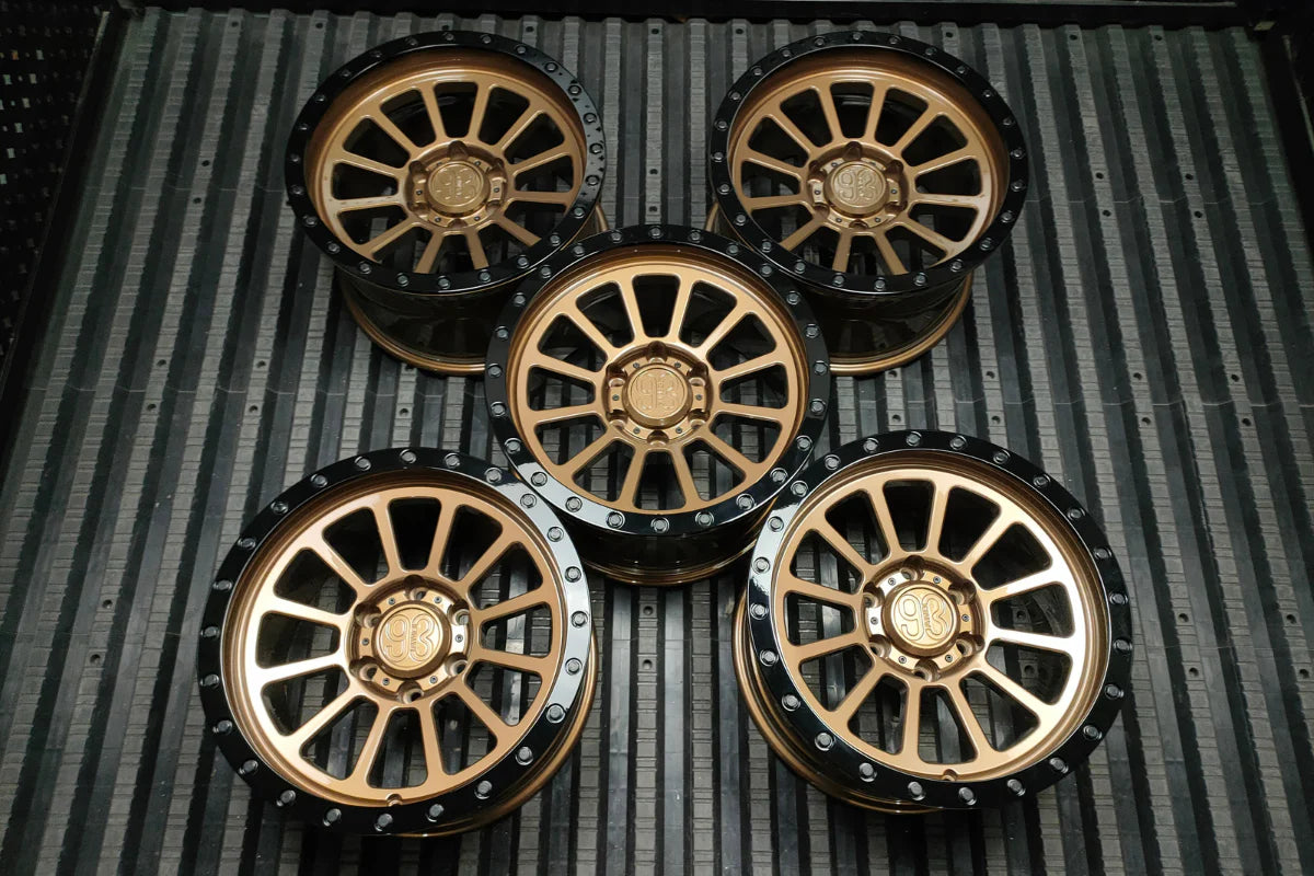 9&3 Wheels FR-12R | 6061-T6 Forged | Simulated Beadlock w/ Removable Ring