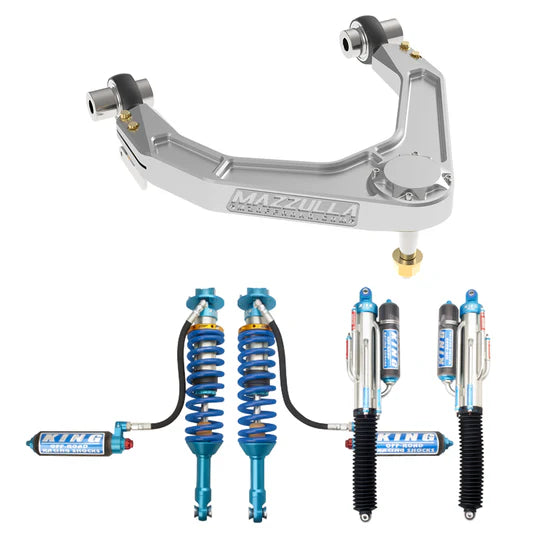 Mazzulla 2017-2020 FORD RAPTOR BILLET UPPER CONTROL ARMS / DESERT SERIES / King 3.0