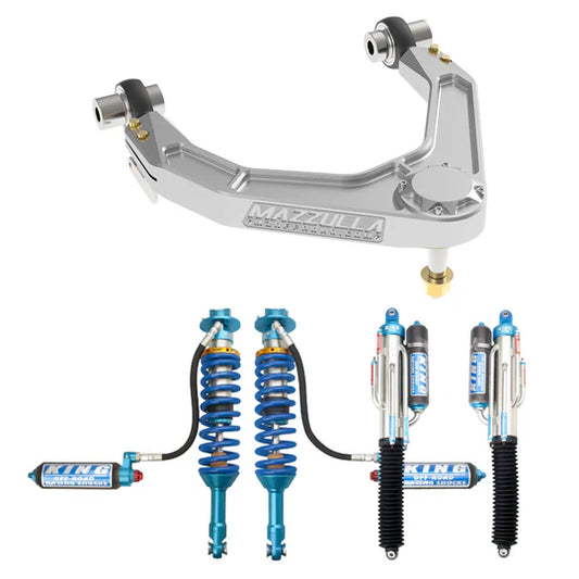 Mazzulla 2017-2020 FORD RAPTOR BILLET UPPER CONTROL ARMS / DESERT SERIES / King 3.0