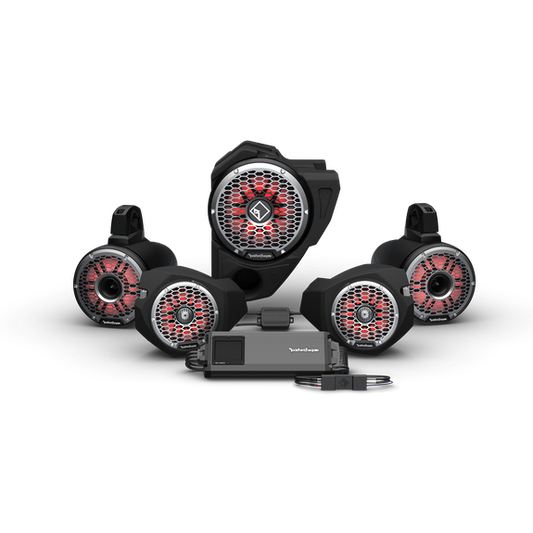 Rockford Fosgate 2014+ RZR Stage 6 Audio System For Ride Command (Gen-3)