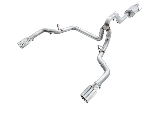 AWE 0FG Dual Exit Exhaust for '15-'20 F-150 - 5" Tips - V8