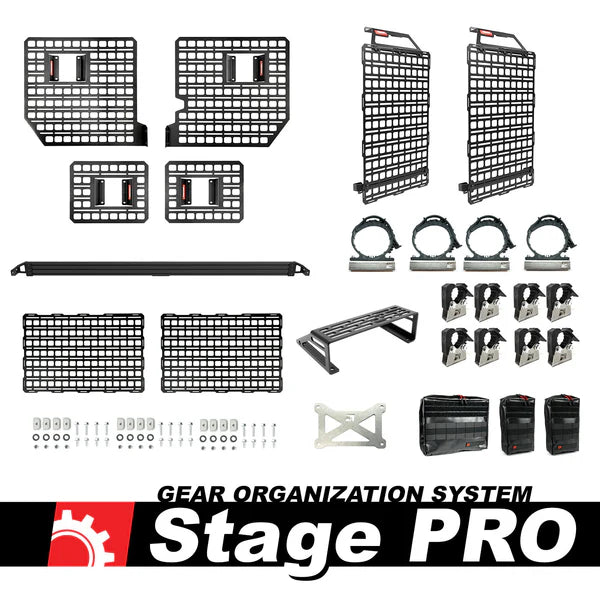 Builtright Gear Organization System - Complete Kit | Ford Raptor/R (2017-2025)