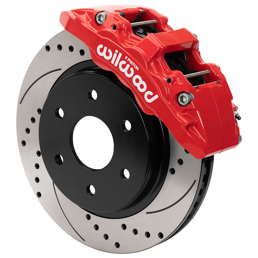 Wilwood AERO6-DM Direct-Mount Truck Front Brake Kit - Gen 2 Ford Raptor