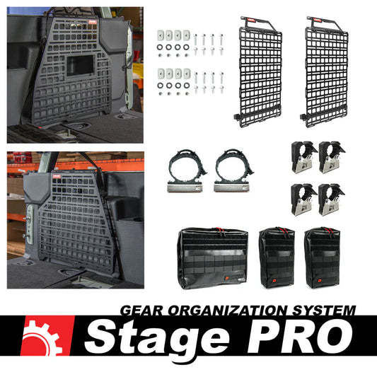 Builtright Gear Organization System - Stage PRO Kit | Ford Bronco (2021-current)