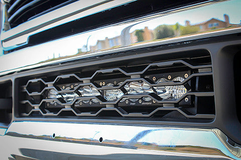 RAM OnX6+ 20 Inch Grille Lower Light Bar Kit - RAM 2019-2025 2500/3500