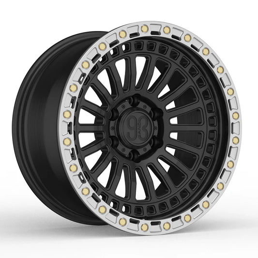9&3 Wheels FR-19R | 6061-T6 Forged | Simulated Beadlock w/ Removable Ring