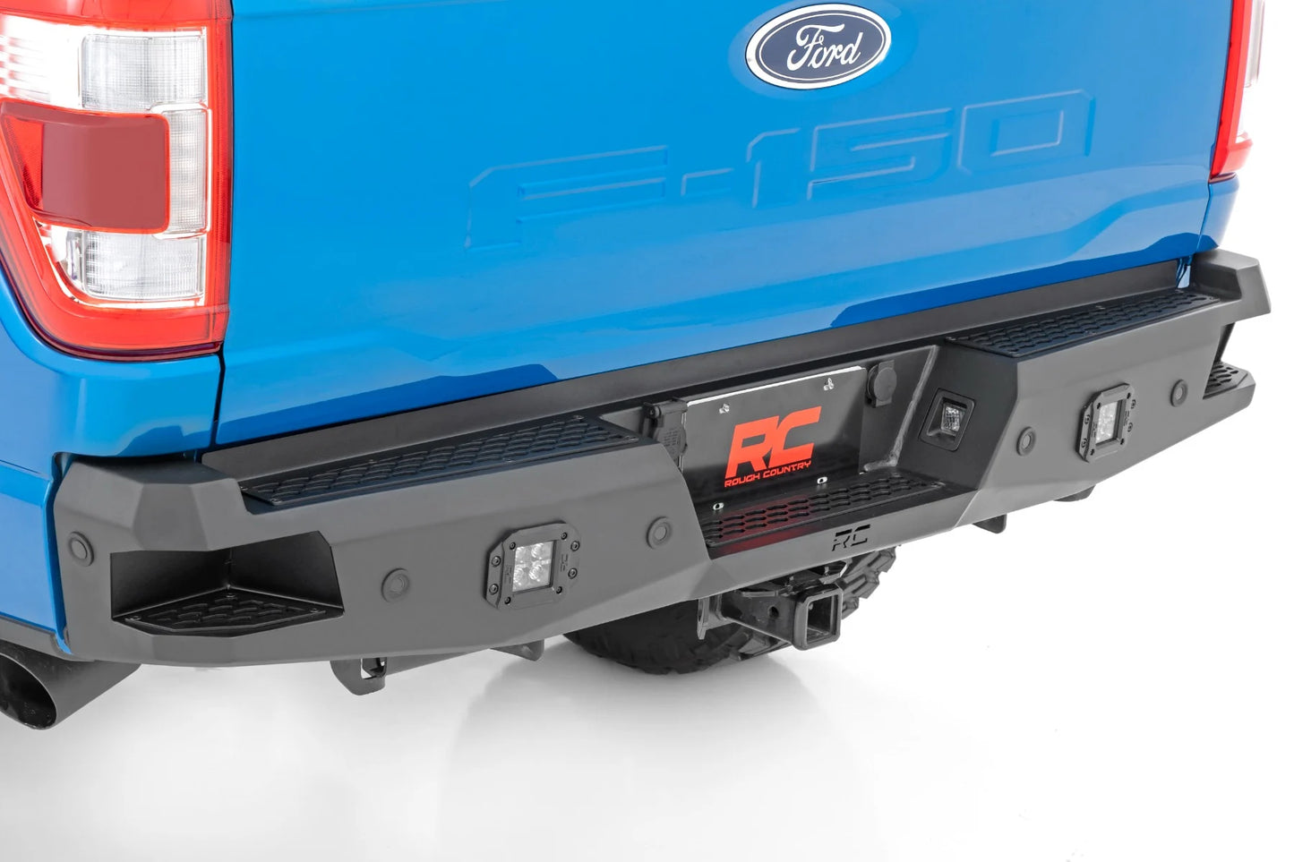 Rough Country Rear Bumper - 2021-2025 Ford F150