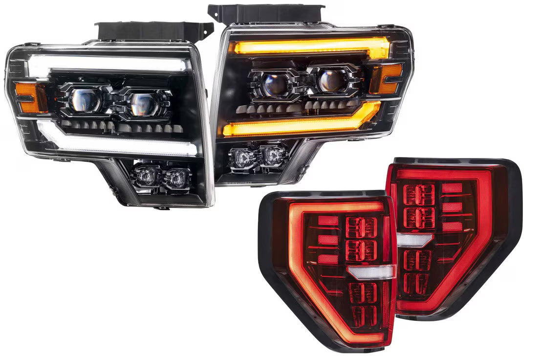 Morimoto 2010-2014 Ford Raptor Headlight + Tail Light Combo