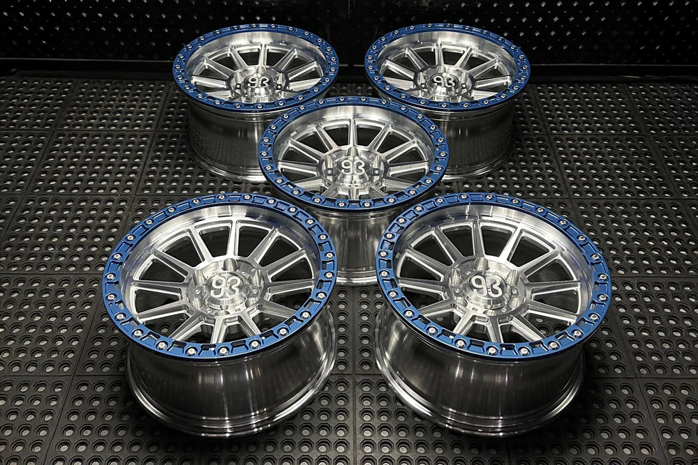9&3 Wheels FR-11R | 6061-T6 Forged | Simulated Beadlock w/ Removable Ring
