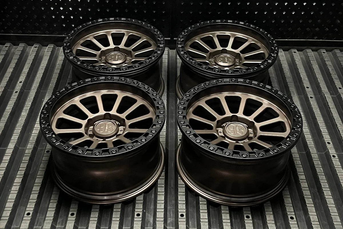 9&3 Wheels FR-12R | 6061-T6 Forged | Simulated Beadlock w/ Removable Ring