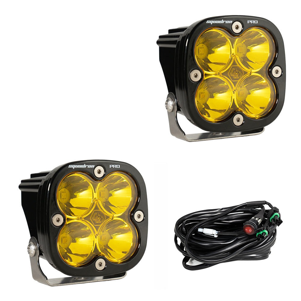 Baja Designs Squadron Pro Series Spot Pattern LED Light Pods