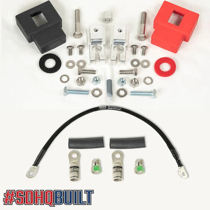 2010-2014 Ford F-150 Raptor Billet Battery Terminal Kit