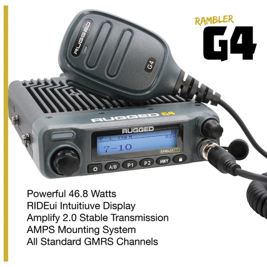 Rugged Radios RAM TRX Two-Way Mobile Radio Kit