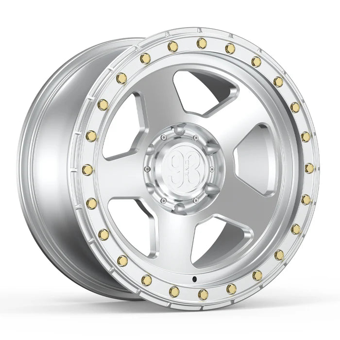 9&3 Wheels FR-05 | 6061-T6 Forged | Simulated Beadlock | Machined