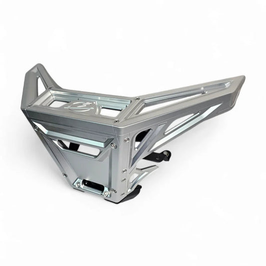 Elektric Offroad 2017-2024 Can Am X3 Maverick Machined Billet Front Winch Bumper (Clear Anodize)