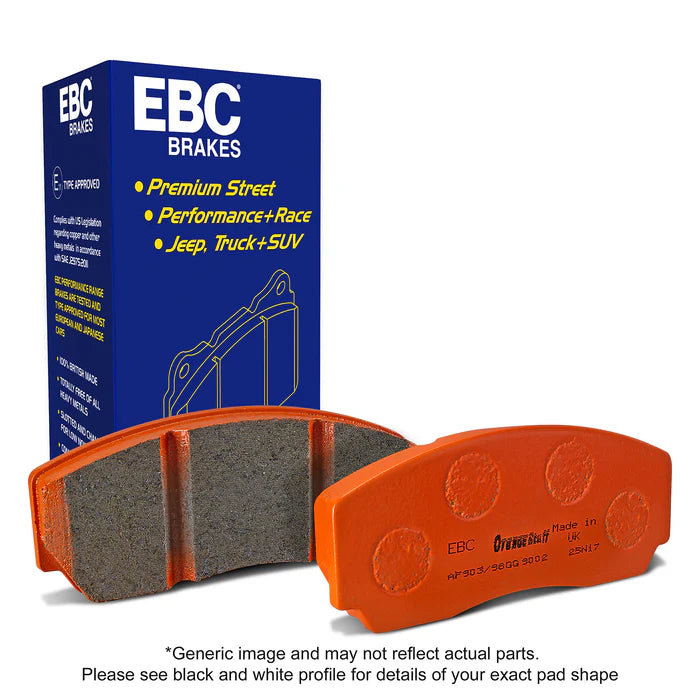 EBC 2023+ Ford Raptor R Front Extra Duty ED Plus Brake Pads – TSP PARTS
