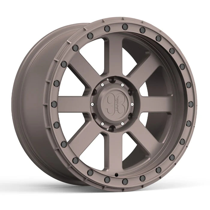 9&3 Wheels FR-08 | 6061-T6 Forged | Simulated Beadlock | Bronze