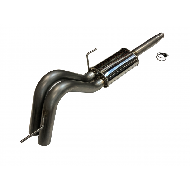 SPD Performance 2011 - 2014 F150 SVT Raptor Off-road Axle Dump Dual Exit 304SS Cat Back Exhaust Kit