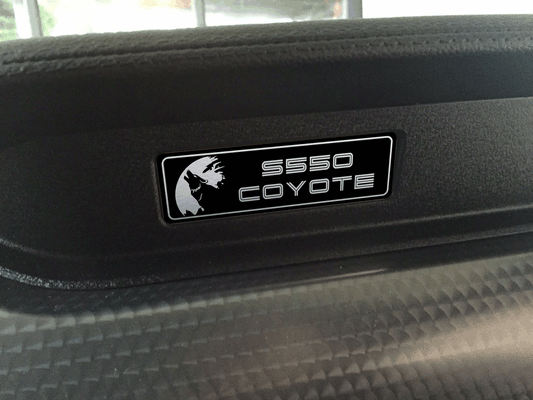 Aluminum Dash Plate [S6] Moon S550 Coyote (2015-2017 Mustang)