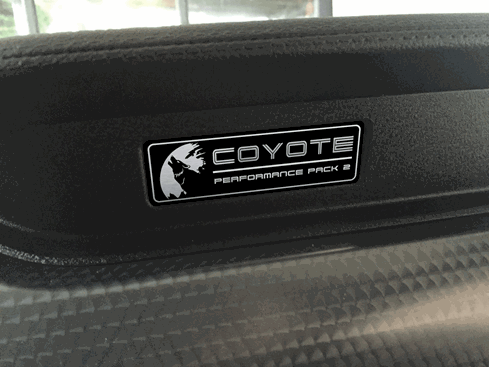 Aluminum Dash Plate [S7_2] - Moon Coyote Performance Package 2 (2018-2023 Mustang)