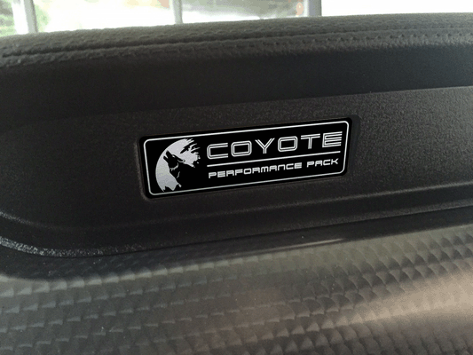 Aluminum Dash Plate [S7] Moon Coyote Performance Pack (2015-2017 Mustang)