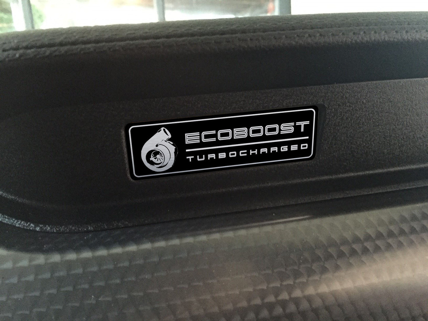 Aluminum Dash Plate [S31] EcoBoost Turbocharged (2015-2017 Mustang)