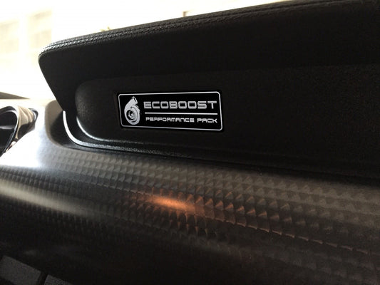 Aluminum Dash Plate [S31] EcoBoost Performance Pack (2015-2017 Mustang)