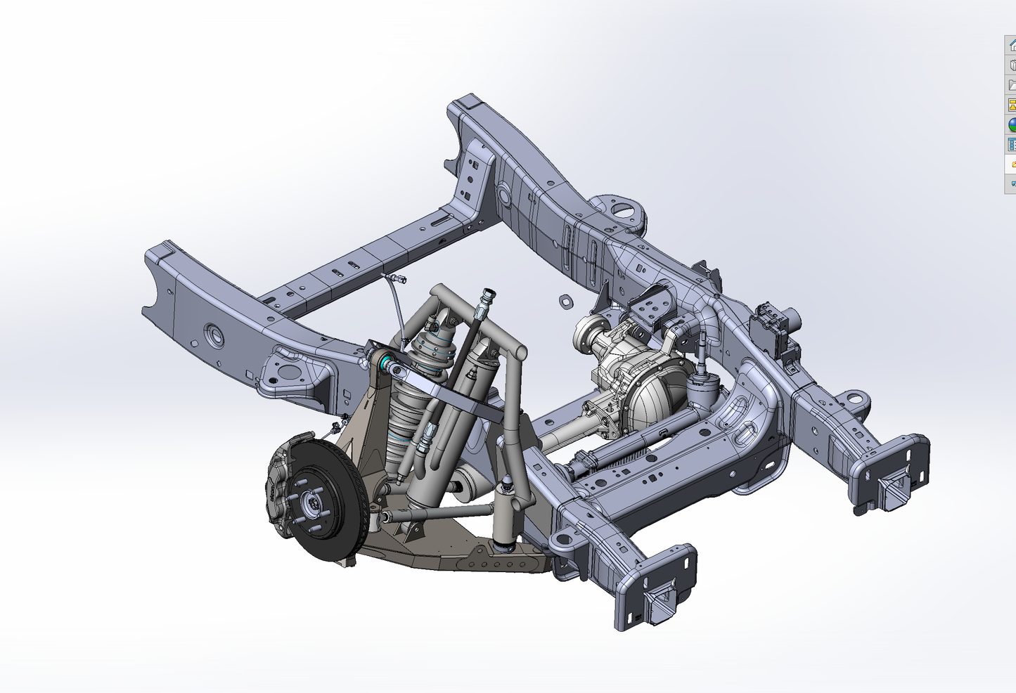 2017 Up Raptor Long Travel Front Suspension Kit - Gen 2