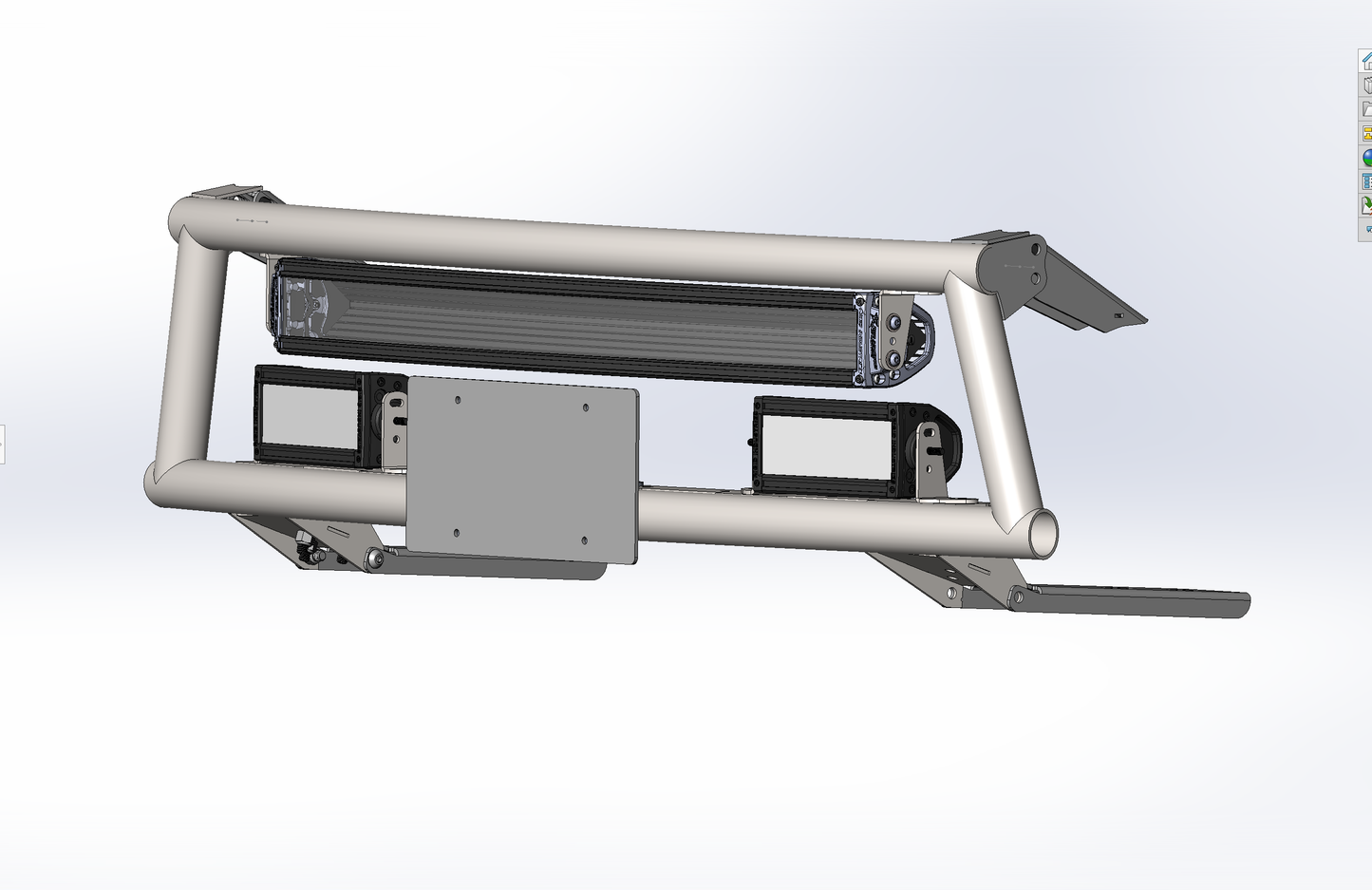 Front License Plate Mount Kit