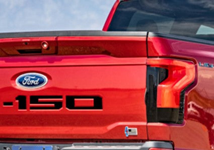 Rear Tailgate Letter Inserts (2020-2023 F150)