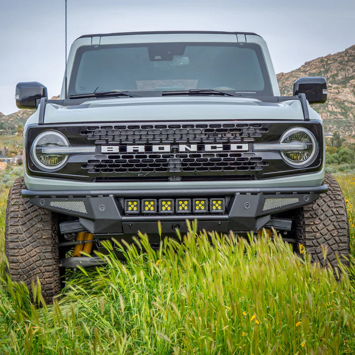 Turn Offroad 2021+ Ford Bronco Baja Tubular Front Bumper & Skid Plate